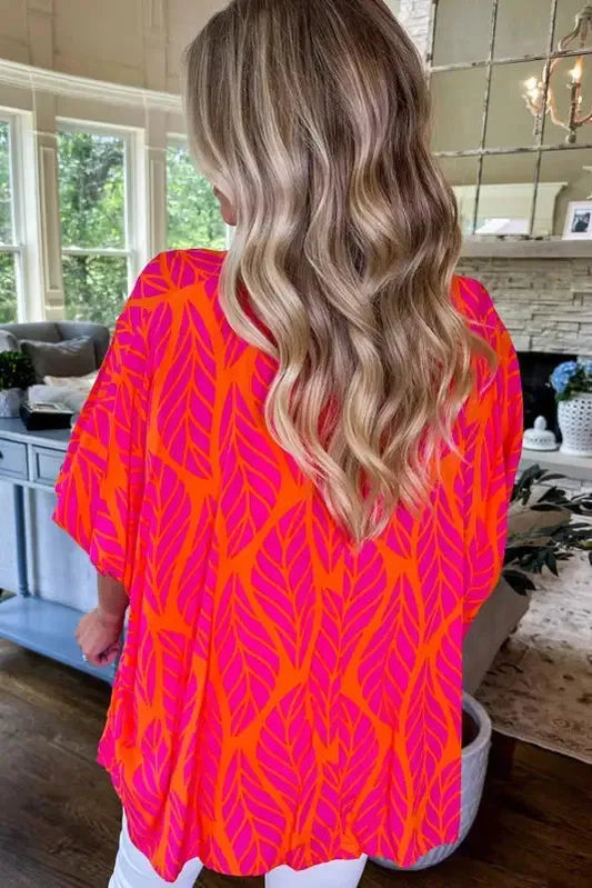 Island Breeze Puff Sleeve Blouse-1