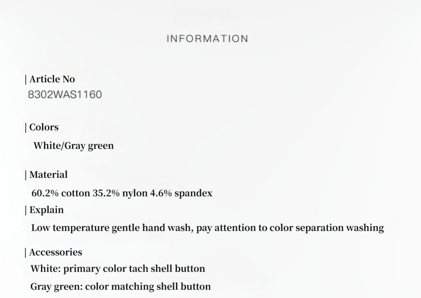 "Heart's Desire" high-end high-density nylon cotton drapes stylish all-match silhouette shirt-3