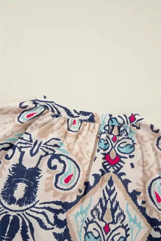 Modern Muse Notched Blouse-4